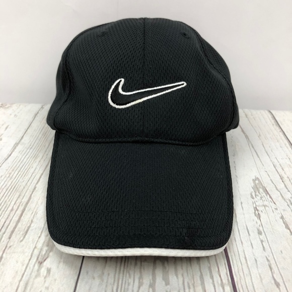 nike black golf hat